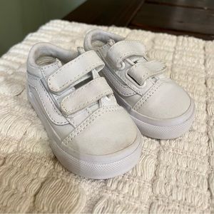 Toddler Old Skool Vans White